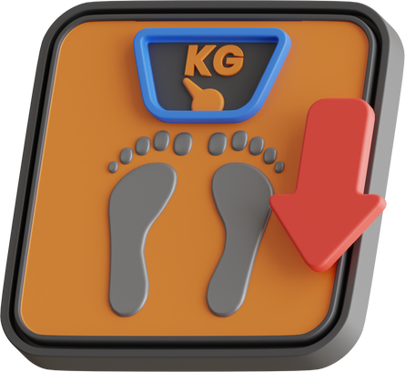 Lose Weight 3d Illustration